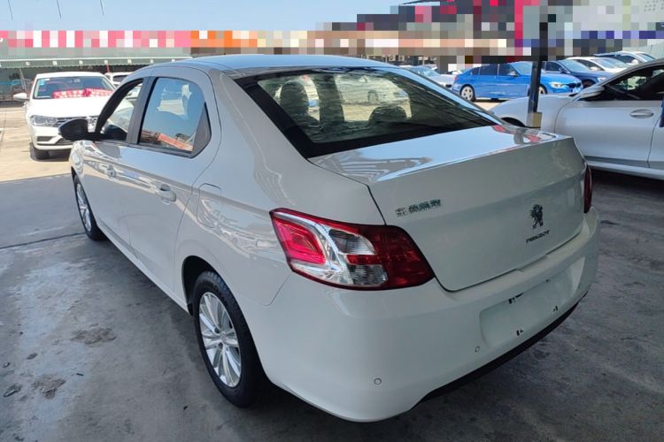 Used Peugeot 301 2014 1.6L Automatic Luxury Edition Rear Left 45 Deg