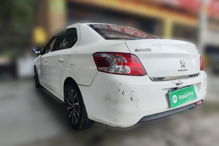 Used Peugeot 301 2014 1.6L Automatic Comfort Edition Rear Left 45 Deg