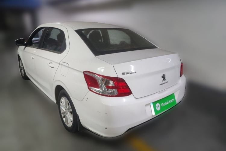 Used Peugeot 301 2014 1.6L Automatic Comfort Edition Rear Left 45 Deg