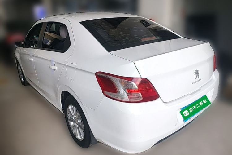 Used Peugeot 301 2014 1.6L Automatic Comfort Edition Rear Left 45 Deg