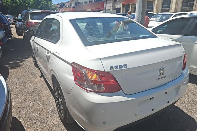 Used Peugeot 301 2014 1.6L Automatic Comfort Edition Rear Left 45 Deg