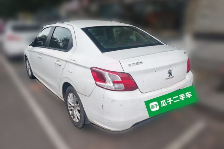 Used Peugeot 301 2014 1.6L Manual Comfort Edition Rear Left 45 Deg