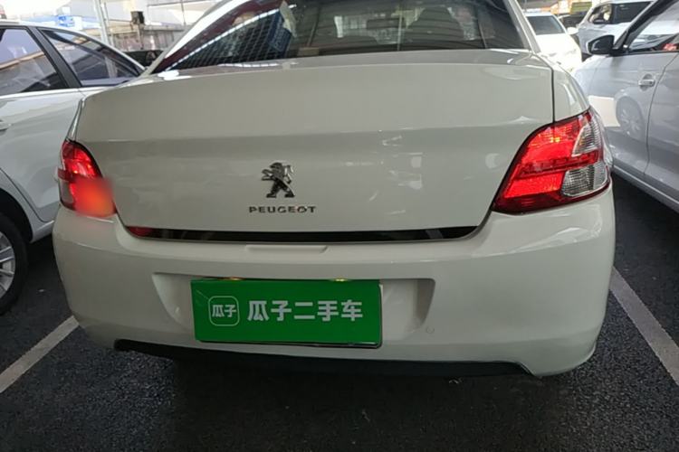 Used Peugeot 301 2014 1.6L Automatic Luxury Edition Rear