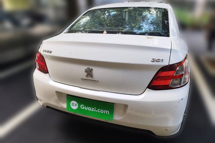 Used Peugeot 301 2014 1.6L Automatic Comfort Edition Rear