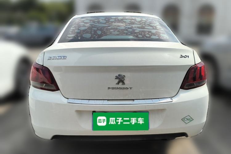 Used Peugeot 301 2014 1.6L Manual Comfort Edition CNG Rear