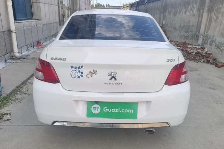 Used Peugeot 301 2014 1.6L Manual Comfort Edition Rear