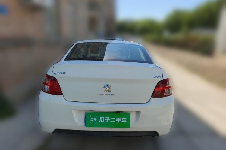 Used Peugeot 301 2014 1.6L Automatic Comfort Edition Rear