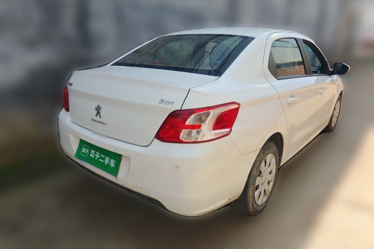 Used Peugeot 301 2014 1.6L Manual Comfort Edition Rear Right 45 Deg