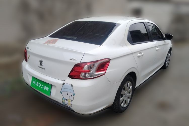 Used Peugeot 301 2014 1.6L Manual Comfort Edition Rear Right 45 Deg