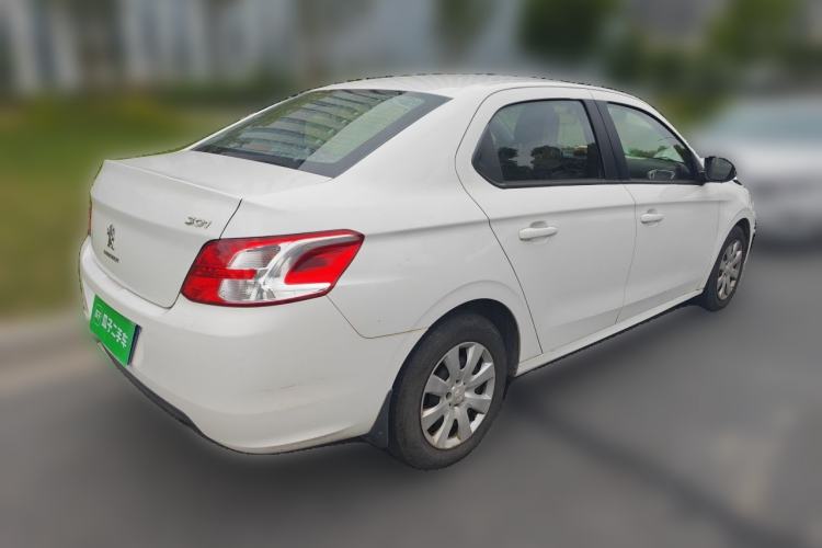 Used Peugeot 301 2014 1.6L Automatic Comfort Edition Rear Right 45 Deg