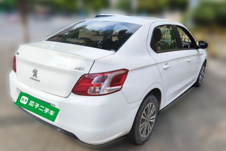 Used Peugeot 301 2014 1.6L Manual Comfort Edition CNG Rear Right 45 Deg