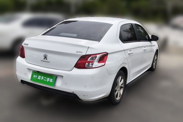 Used Peugeot 301 2014 1.6L Automatic Comfort Edition Rear Right 45 Deg