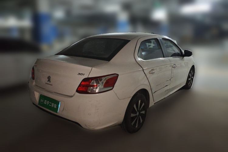 Used Peugeot 301 2014 1.6L Manual Comfort Edition Rear Right 45 Deg