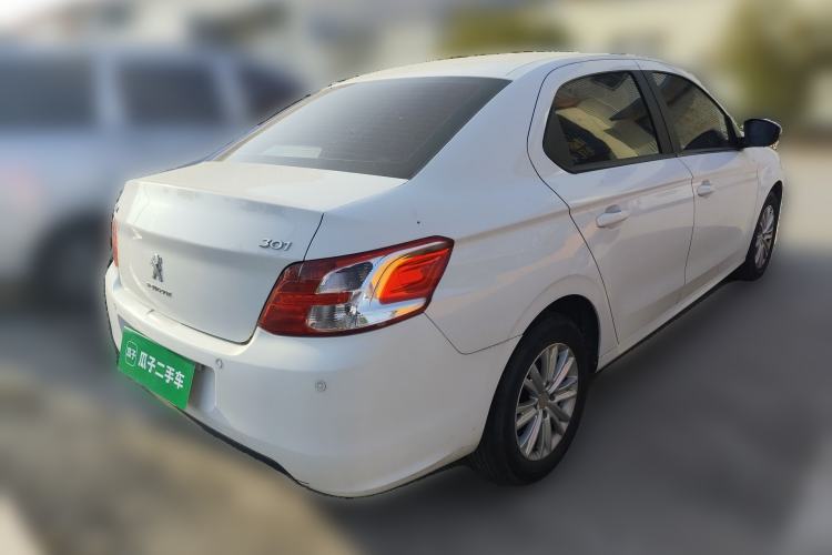 Used Peugeot 301 2014 1.6L Manual Comfort Edition Rear Right 45 Deg
