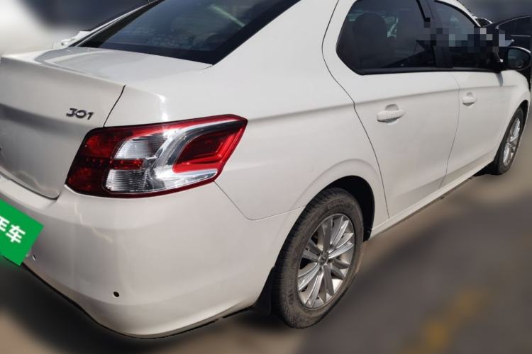 Used Peugeot 301 2014 1.6L Automatic Luxury Edition Rear Right 45 Deg