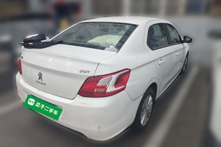 Used Peugeot 301 2014 1.6L Manual Luxury Edition Rear Right 45 Deg