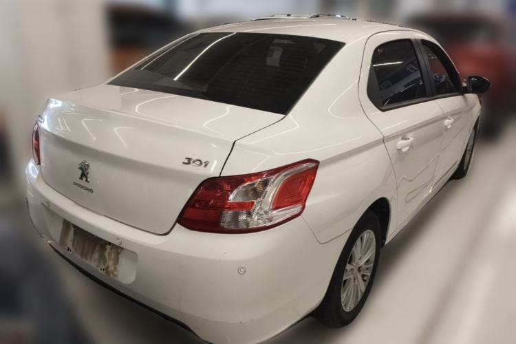 Used Peugeot 301 2014 1.6L Automatic Comfort Edition Rear Right 45 Deg