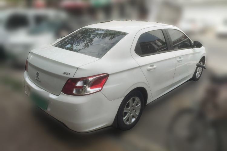 Used Peugeot 301 2014 1.6L Manual Comfort Edition Rear Right 45 Deg