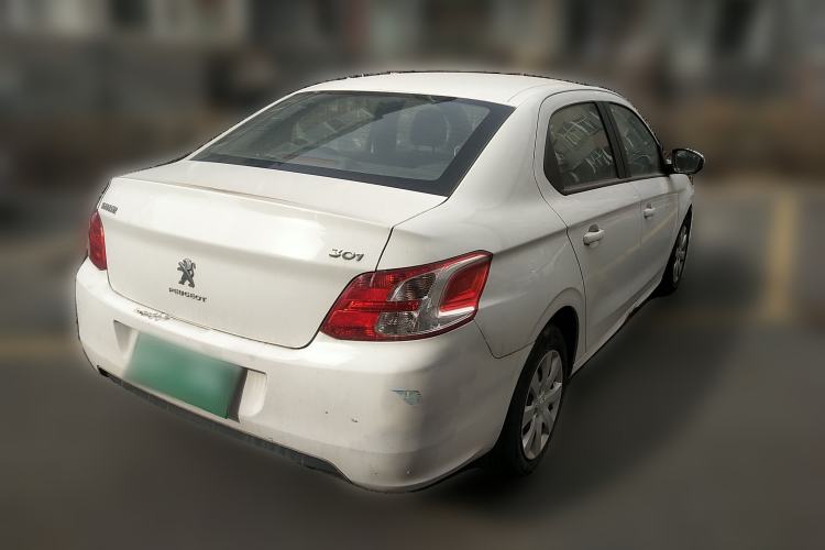Used Peugeot 301 2014 1.6L Manual Comfort Edition Rear Right 45 Deg