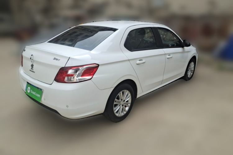 Used Peugeot 301 2014 1.6L Manual Luxury Edition Rear Right 45 Deg