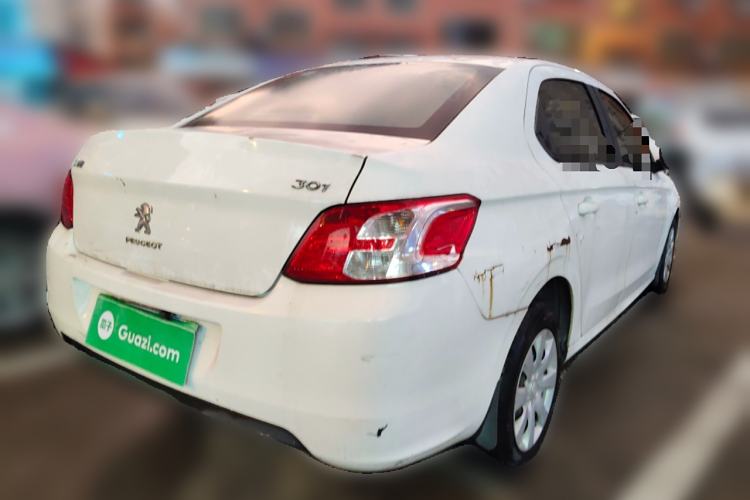 Used Peugeot 301 2014 1.6L Manual Comfort Edition Rear Right 45 Deg