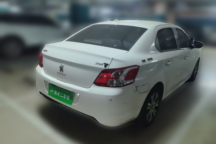Used Peugeot 301 2014 1.6L Manual Comfort Edition Rear Right 45 Deg