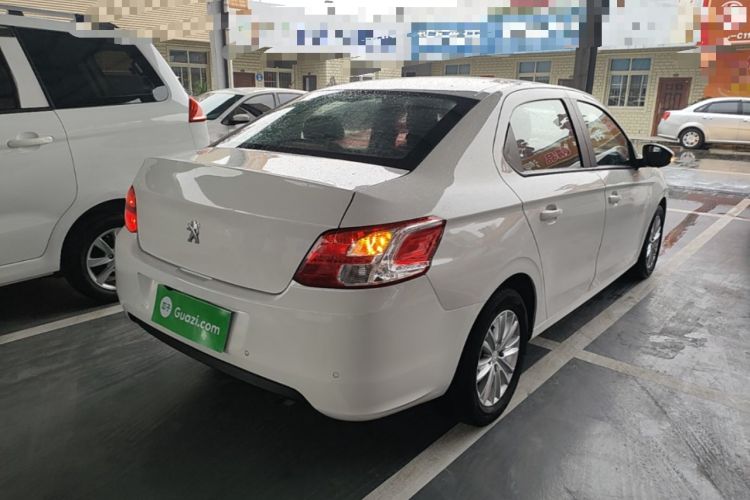 Used Peugeot 301 2014 1.6L Manual Luxury Edition Rear Right 45 Deg