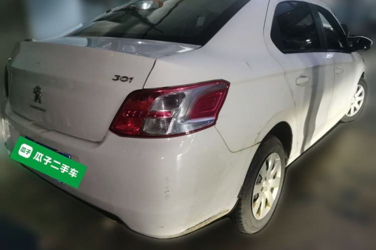 Used Peugeot 301 2014 1.6L Manual Comfort Edition Rear Right 45 Deg