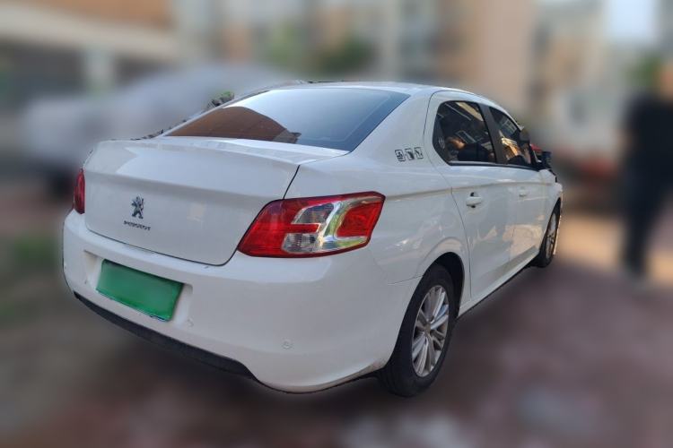 Used Peugeot 301 2014 1.6L Automatic Comfort Edition Rear Right 45 Deg