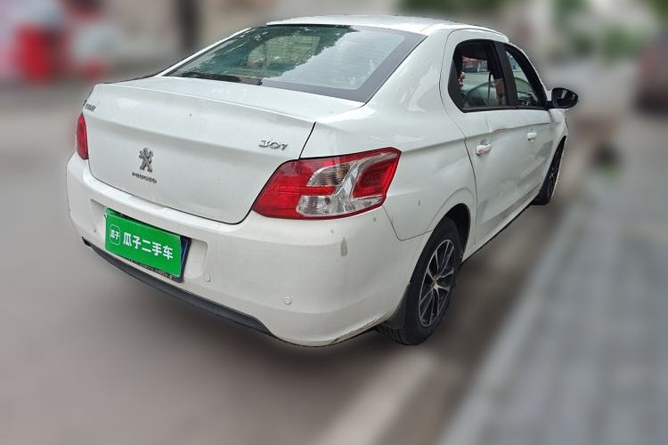 Used Peugeot 301 2014 1.6L Manual Comfort Edition Rear Right 45 Deg