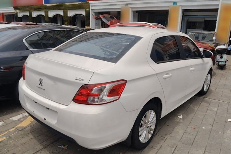Used Peugeot 301 2014 1.6L Manual Comfort Edition Rear Right 45 Deg