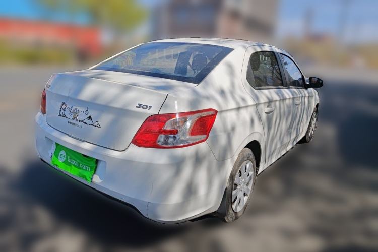 Used Peugeot 301 2014 1.6L Manual Comfort Edition Rear Right 45 Deg