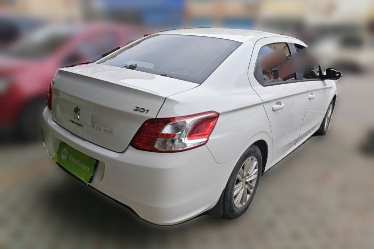 Used Peugeot 301 2014 1.6L Manual Comfort Edition Rear Right 45 Deg