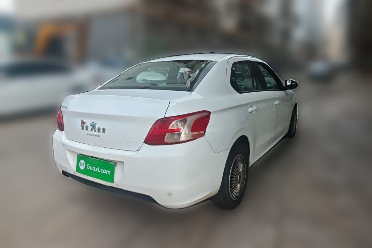 Used Peugeot 301 2014 1.6L Automatic Comfort Edition Rear Right 45 Deg
