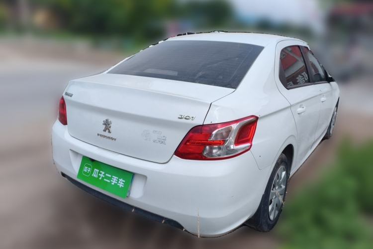 Used Peugeot 301 2014 1.6L Manual Comfort Edition Rear Right 45 Deg