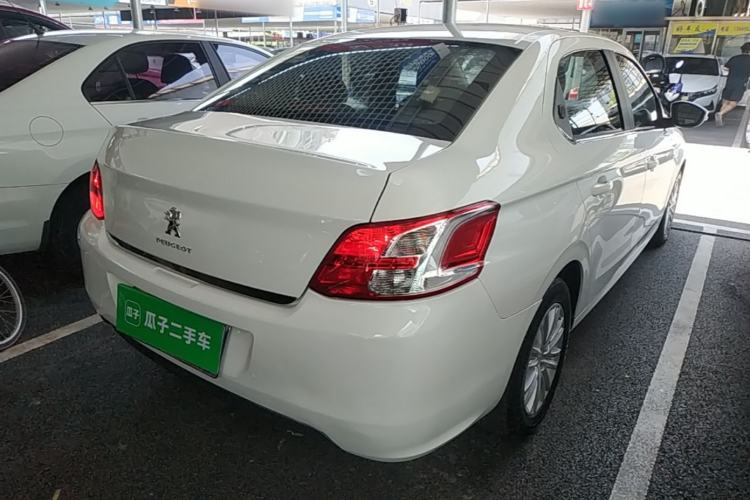Used Peugeot 301 2014 1.6L Automatic Luxury Edition Rear Right 45 Deg