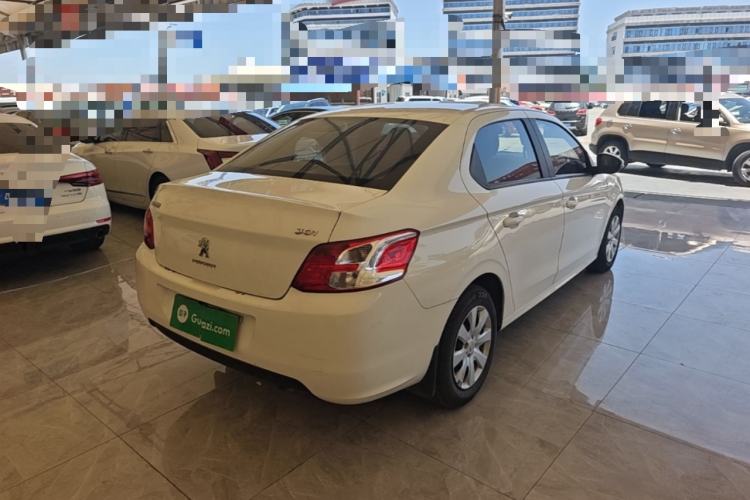 Used Peugeot 301 2014 1.6L Manual Comfort Edition Rear Right 45 Deg