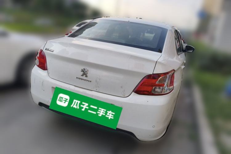 Used Peugeot 301 2014 1.6L Manual Luxury Edition Rear Right 45 Deg