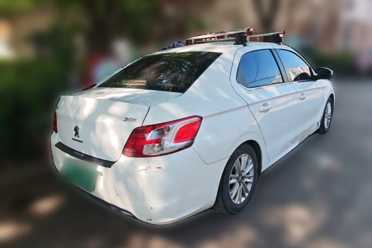 Used Peugeot 301 2014 1.6L Manual Comfort Edition Rear Right 45 Deg