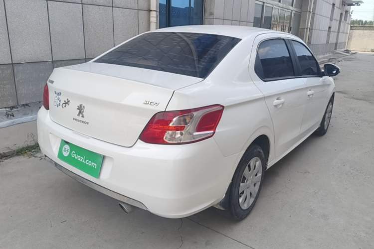 Used Peugeot 301 2014 1.6L Manual Comfort Edition Rear Right 45 Deg