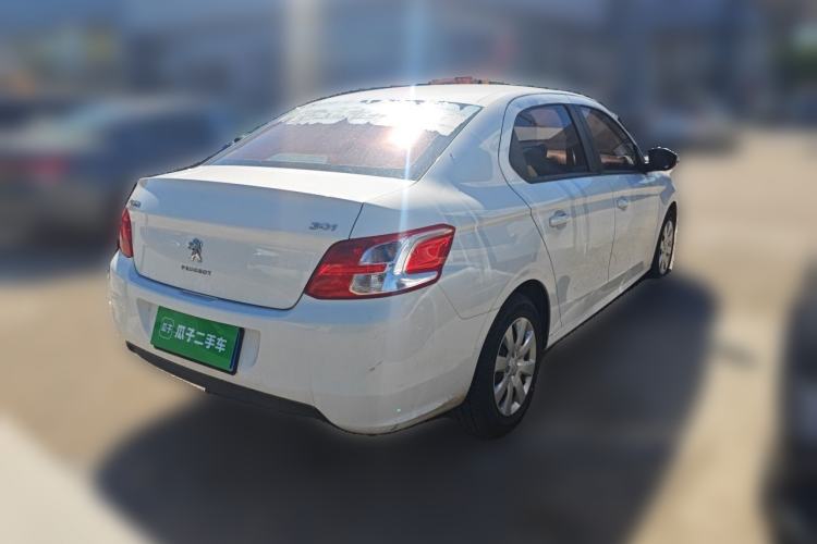 Used Peugeot 301 2014 1.6L Manual Comfort Edition Rear Right 45 Deg
