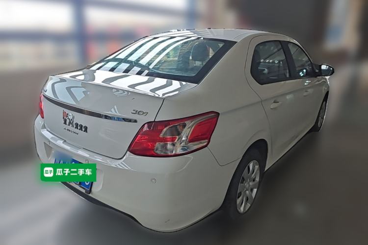Used Peugeot 301 2014 1.6L Manual Comfort Edition Rear Right 45 Deg