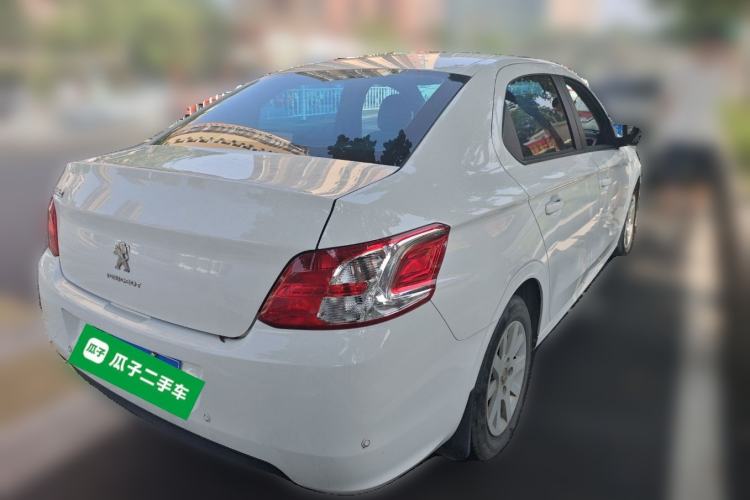 Used Peugeot 301 2014 1.6L Automatic Comfort Edition Rear Right 45 Deg