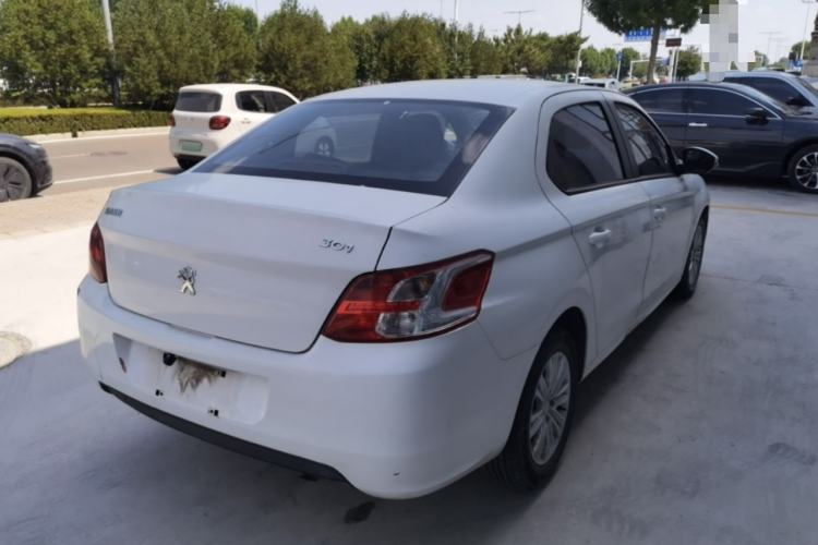 Used Peugeot 301 2014 1.6L Automatic Comfort Edition Rear Right 45 Deg