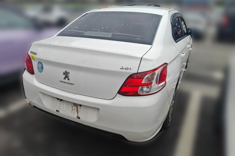Used Peugeot 301 2014 1.6L Automatic Comfort Edition Rear Right 45 Deg