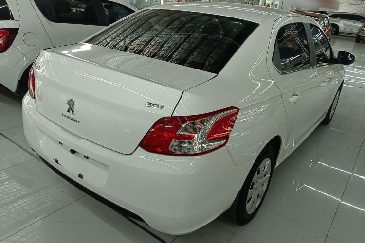 Used Peugeot 301 2014 1.6L Manual Comfort Edition Rear Right 45 Deg