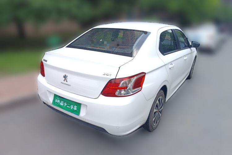 Used Peugeot 301 2014 1.6L Manual Comfort Edition Rear Right 45 Deg