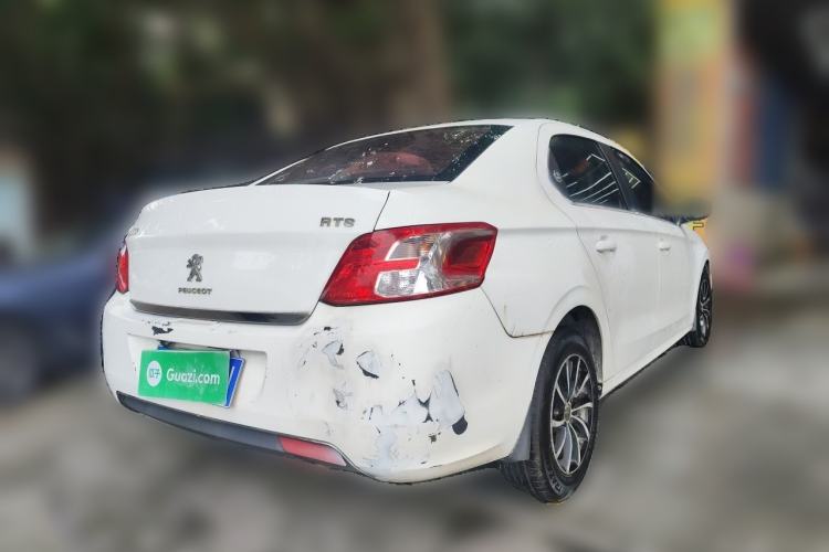 Used Peugeot 301 2014 1.6L Automatic Comfort Edition Rear Right 45 Deg