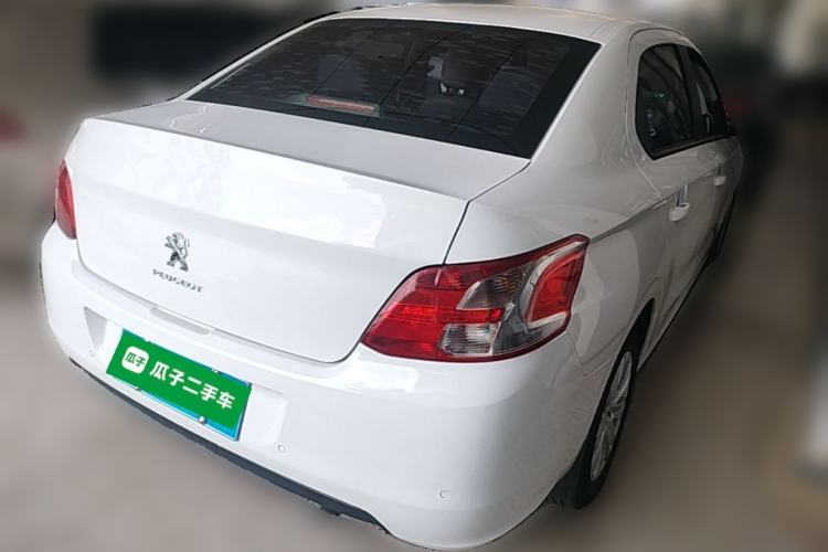 Used Peugeot 301 2014 1.6L Automatic Comfort Edition Rear Right 45 Deg