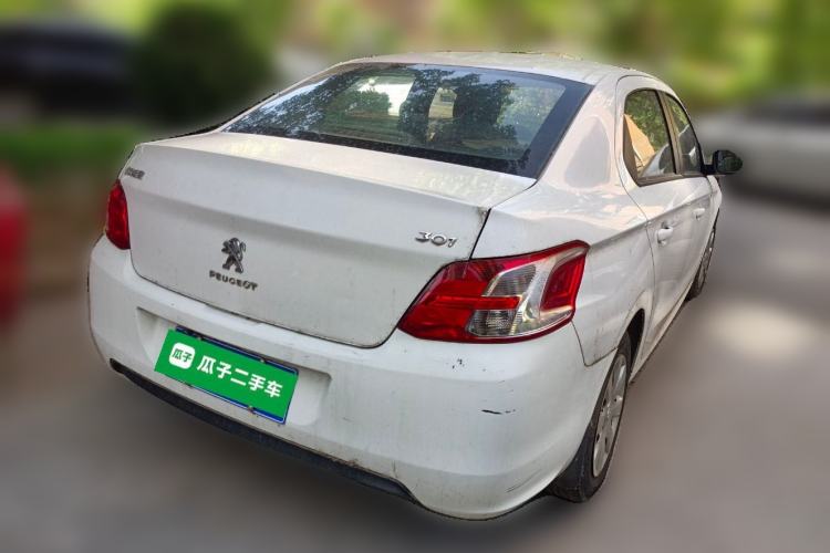 Used Peugeot 301 2014 1.6L Manual Comfort Edition Rear Right 45 Deg
